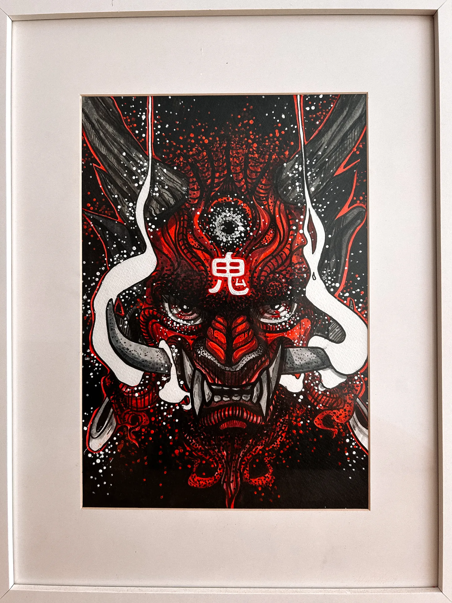 Red Oni Mask А3